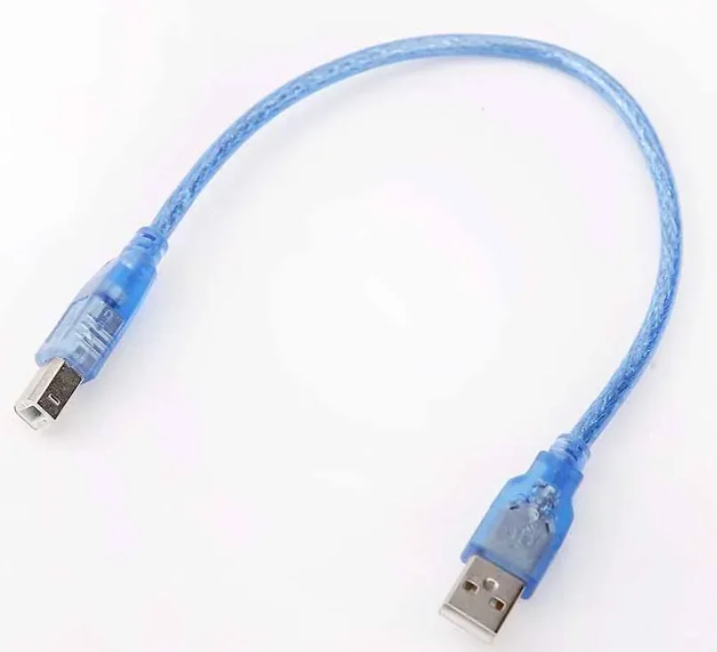 Arduino USB A-B 30cm Data Cable – High-Quality Cable for Arduino UNO & MEGA