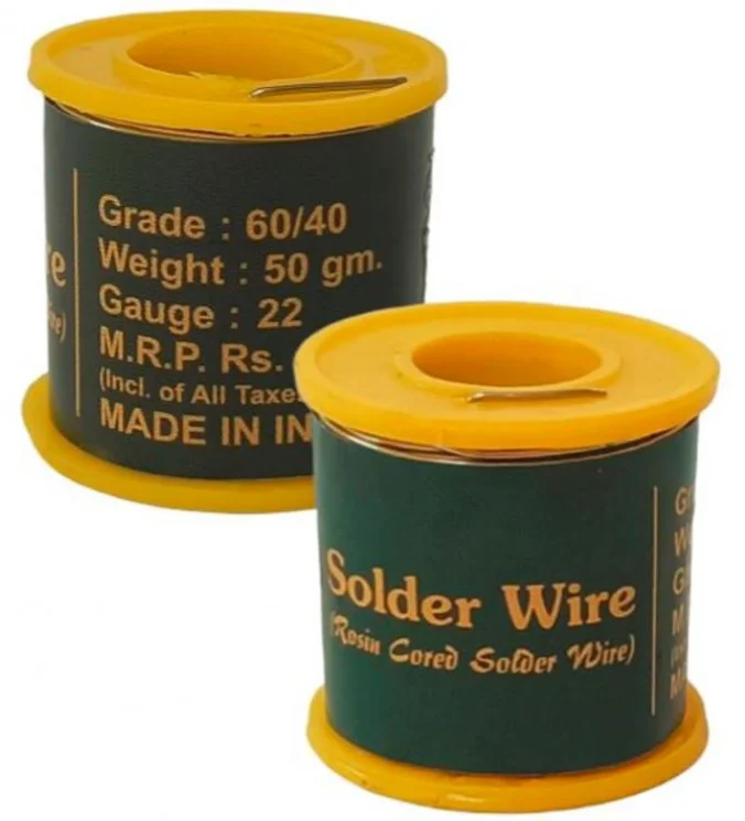 60/40 Soldering Wire 50gm – High Quality Tin Lead Solder Wire